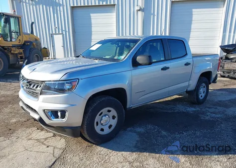 2017 Chevrolet Colorado Wt from USA, damaged, VIN 1GCGTBEN8H1161742